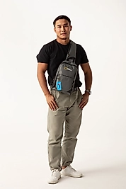 NEMO BAGS Unisex  GRİ Çapraz Sırt Ve Göğüs Çantası NemoBags  Bodybag Çanta 31x18x8cm