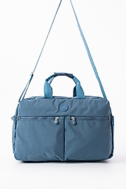 NEMO BAGS Turkuaz Seyahat Çantası, Orta Boy, Valiz Askılı Bavul, Klinkır Su Geçirmez Kumaş Spor Çantası, 46x30cm