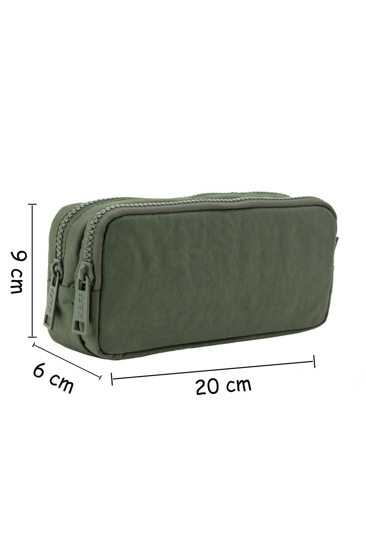 Nemo Bags Haki Su Geçirmez Krinkıl Kumaş Çift Bölmeli